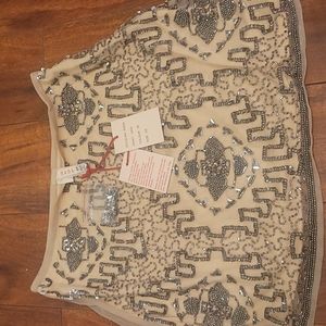 BRAND NEW WITH TAG XS RAGA CREAM SKIRT